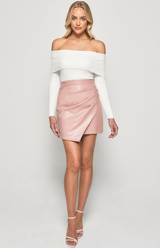 Ella Mini Skirt - Pink